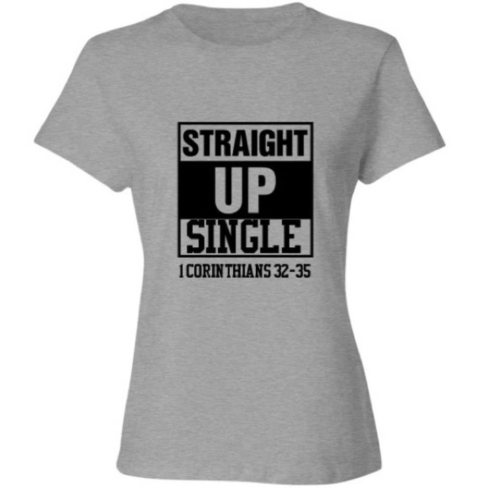 Straight Up Single Tee